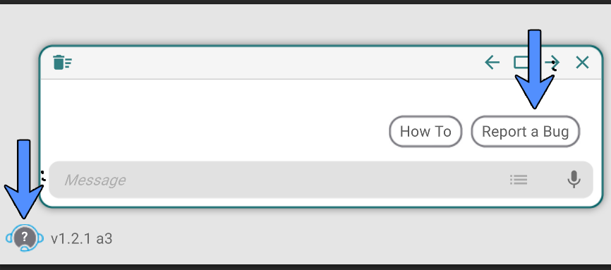 In-App Support Interface